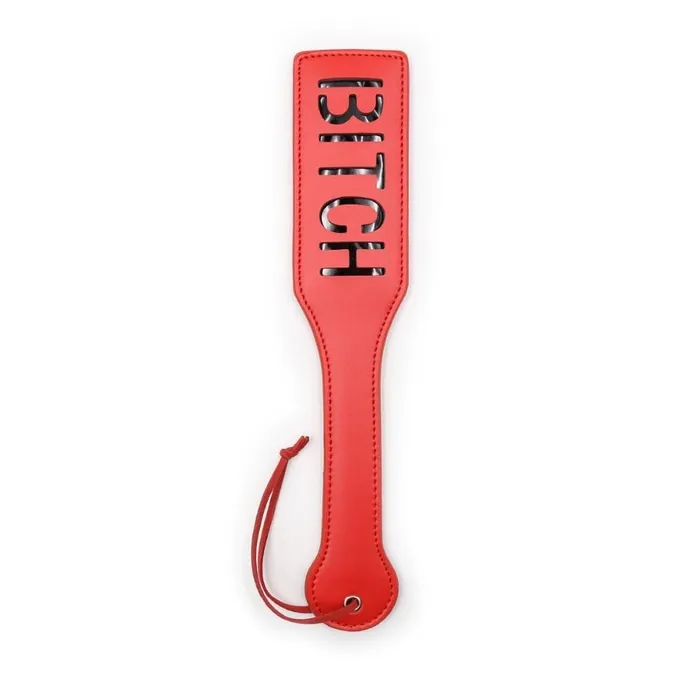 BITCH Paddle The Kinky Peach Vibrators