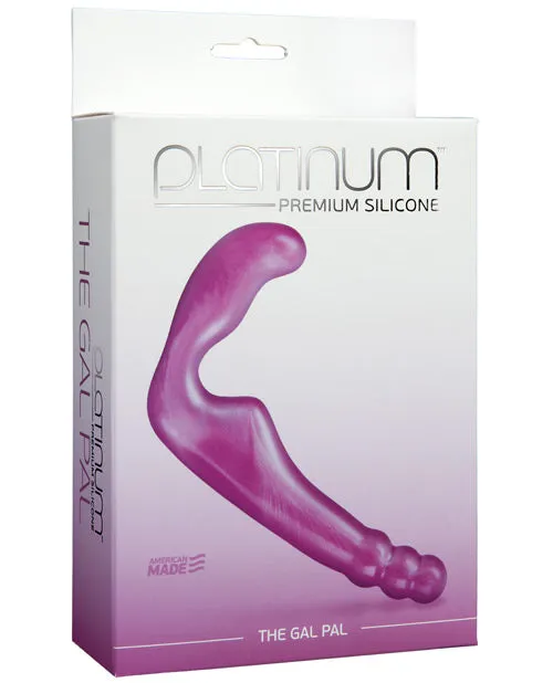 Doc Johnson Vibrators Platinum Silicone The Gal Pal Purple
