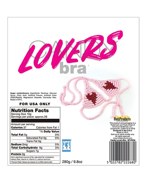 Hott Products Dildos Candy Heart Bra