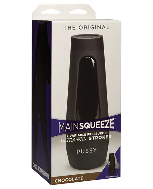 Male Sex Toys Doc Johnson Main Squeeze The Original Pussy Chocolate
