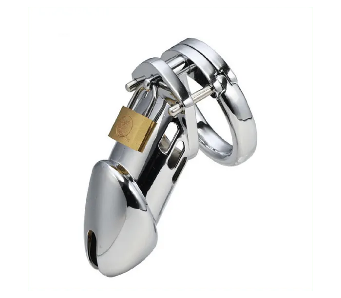 Male Sex Toys Love in Leather Metal Cock Chastity Cage w Velveteen Bag Lock Key Love In Leather Male Sex Toys Love in Leather Metal Cock Chastity Cage w Velveteen Bag Lock Key Love In Leather