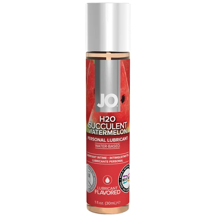 Nalpac JO H2O Succulent Watermelon Lubricant WaterBased 1 fl oz 30 ml Lubricants