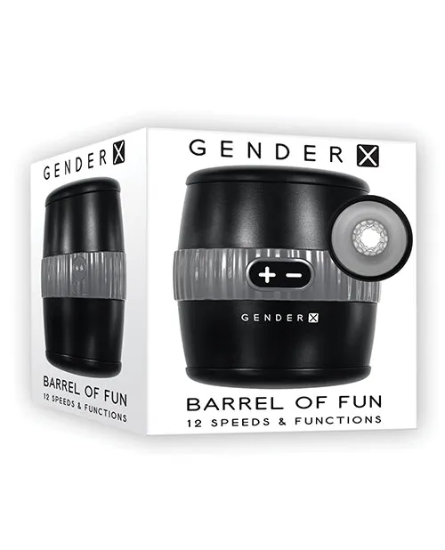 Anal GenderX Gender X Barrel of Fun WhiteClear