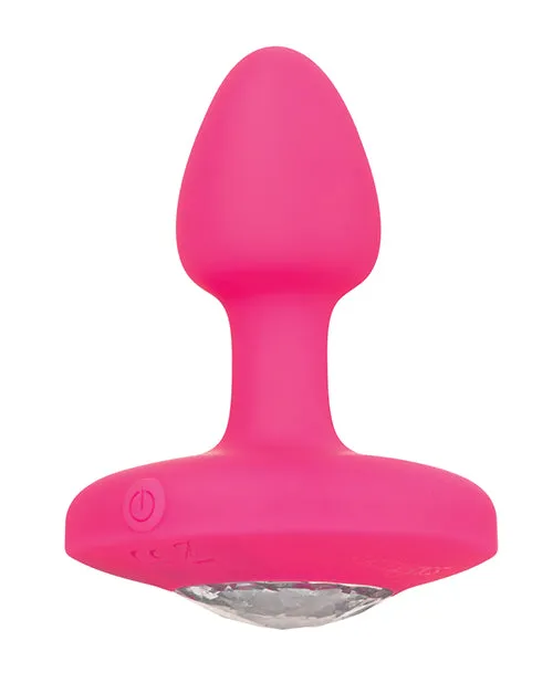 Cal Exotics Cheeky Gems Small Rechargeable Vibrating Probe Pink Male Sex Toys