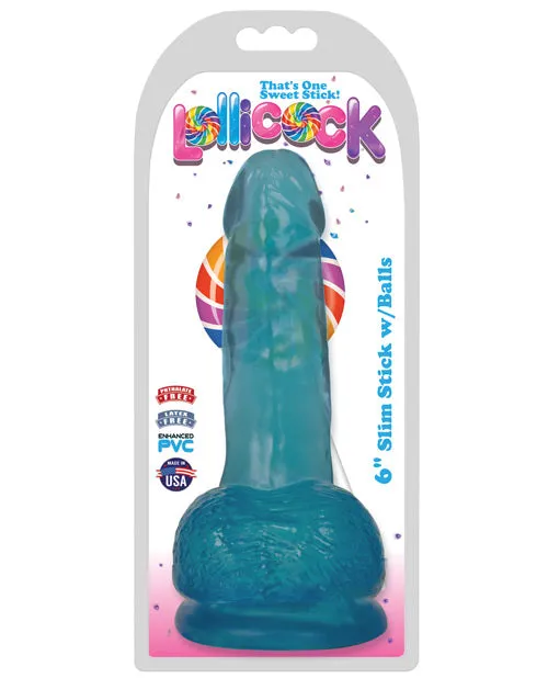 Dildos Curve Novelties Lollicock 6 Slim Stick wBalls Berry Ice Curve Novelties Dildos Curve Novelties Lollicock 6 Slim Stick wBalls Berry Ice Curve Novelties