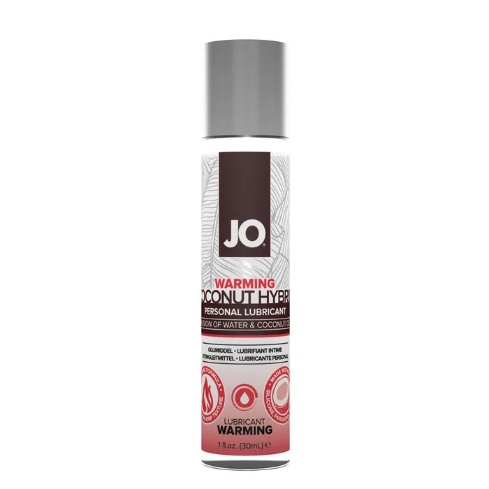 Female Sex Toys System JO Jo Silicone Free Hybrid Warming Lubricant 1 oz