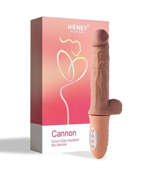Honey Play Box Female Sex Toys Cannon 10 Dildo Handheld Sex Machine Light Honey Play Box Female Sex Toys Cannon 10 Dildo Handheld Sex Machine Light