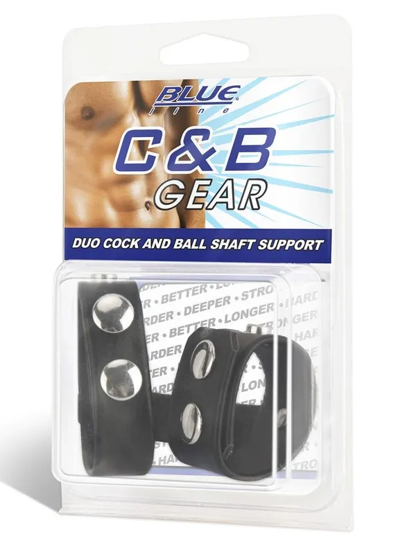 Male Sex Toys Blue Line Duo Cock Ball Shaft Support NNN Retail Ltd