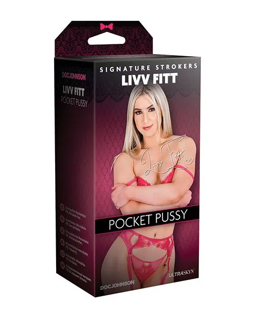 Male Sex Toys Doc Johnson Signature Strokers ULTRASKYN Pocket Pussy Livv Fitt Male Sex Toys Doc Johnson Signature Strokers ULTRASKYN Pocket Pussy Livv Fitt