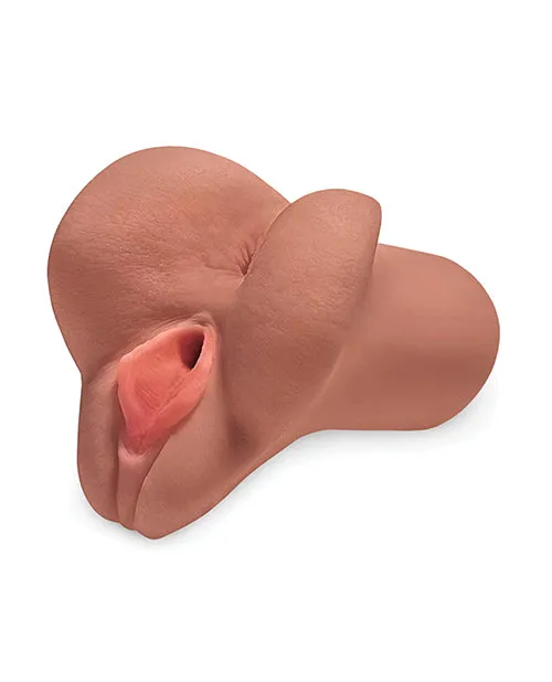 Male Sex Toys Pipedream Products PDX Plus Pick Your Pleasure Stroker Tan