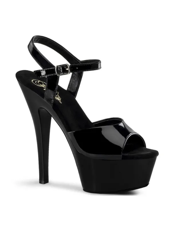 Pleaser Kiss 209 Peep Toe Sandal NNN Retail Ltd Vibrators
