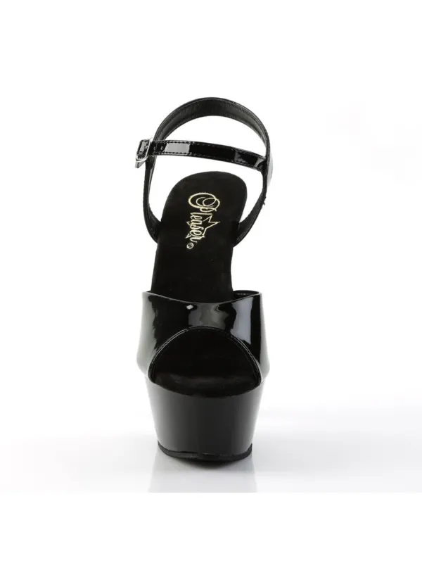 Pleaser Kiss 209 Peep Toe Sandal NNN Retail Ltd Vibrators