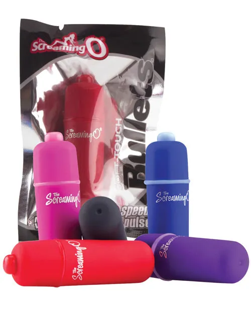Screaming O Screaming O 3 Speed Soft Touch Bullet Asst Colors Vibrators