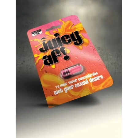 SOS Distribution Vibrators Juicy AF Female Enhancement 1ct