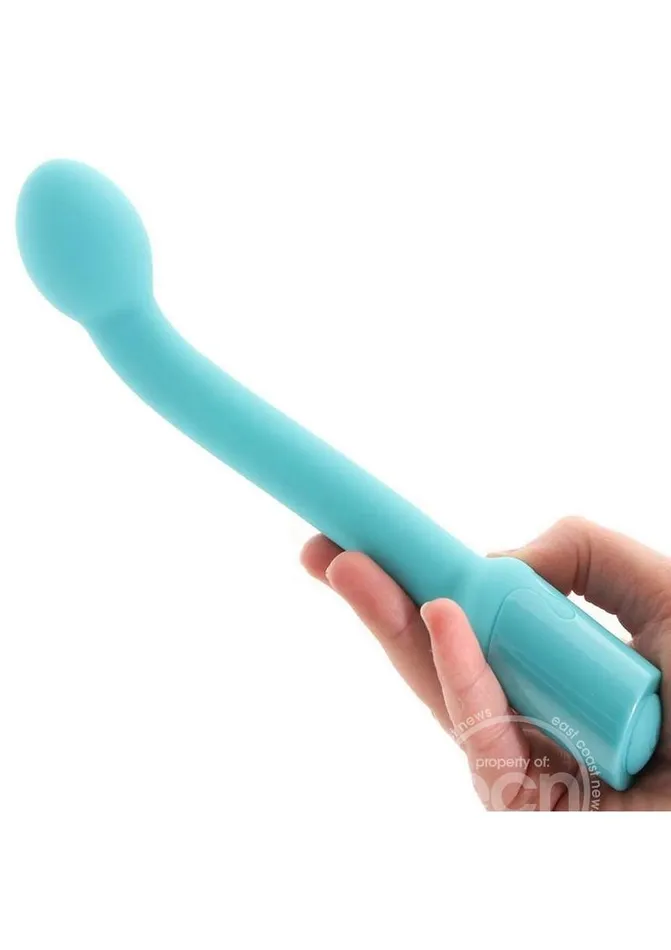 Vibrators NS Novelties Inya Oh My G Silicone Rechargeable Wand Teal