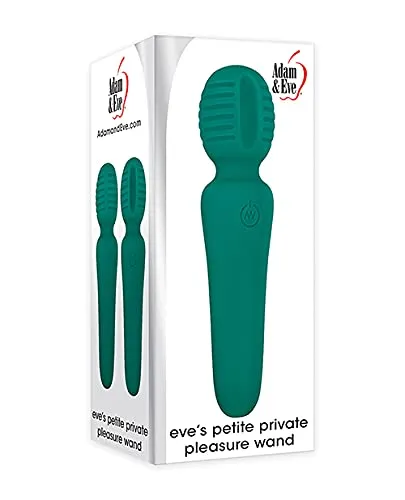 Adam Eve EveS Petite Private Pleasure Silicone Rechargeable Wand Green Adam Eve Female Sex Toys Adam Eve EveS Petite Private Pleasure Silicone Rechargeable Wand Green Adam Eve Female Sex Toys