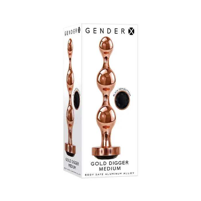 Anal Evolved Gender X Gold Digger Medium GoldBlack
