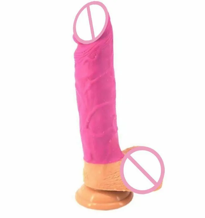Anal House of Dasein Realistic Dildos 23Cm Silicone Realistic Dildo Butt Plug Anal Pink