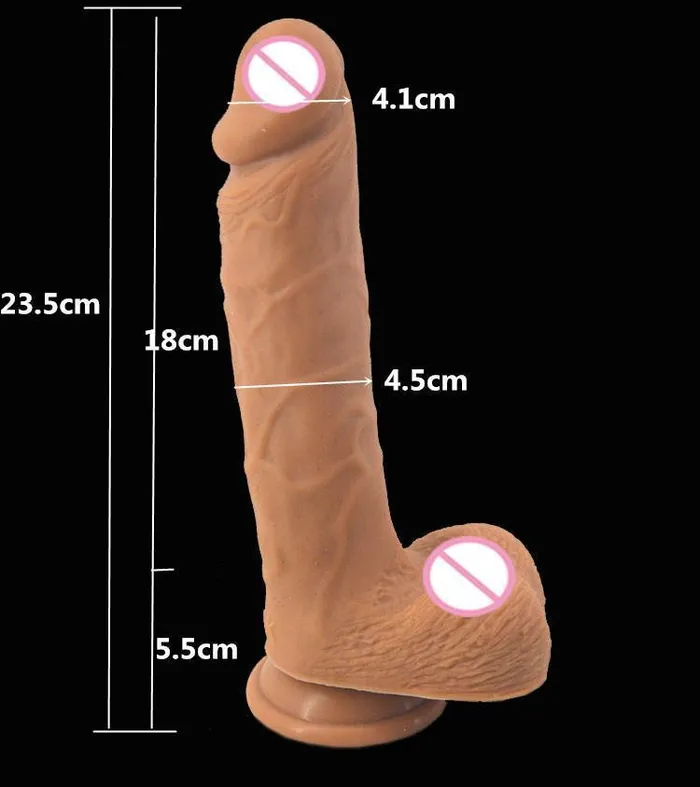 Anal House of Dasein Realistic Dildos 23Cm Silicone Realistic Dildo Butt Plug Anal Pink