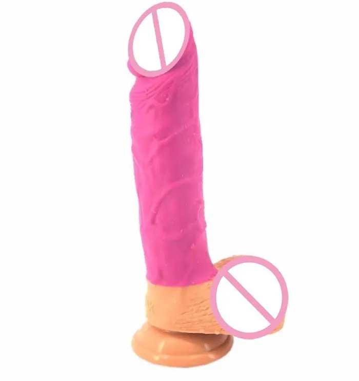 Anal House of Dasein Realistic Dildos 23Cm Silicone Realistic Dildo Butt Plug Anal Pink