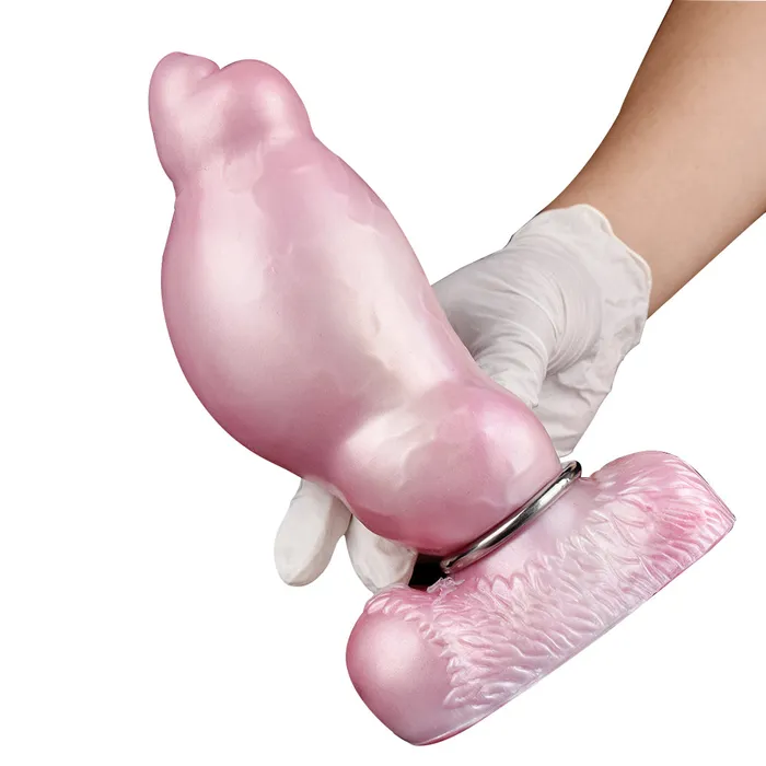 Anal House of Dasein Realistic Dildos Inflatable Shiba Pink Silicone Dildo Anal Toys 728 Inch 53 Cm 599 Gram