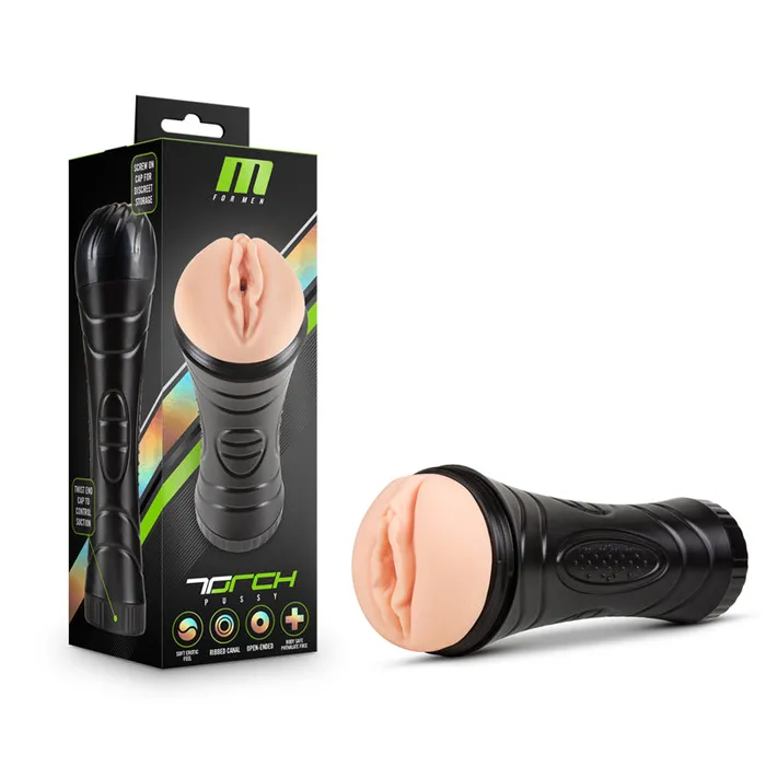 Blush Male Sex Toys M For Men The Torch Pussy Vanilla