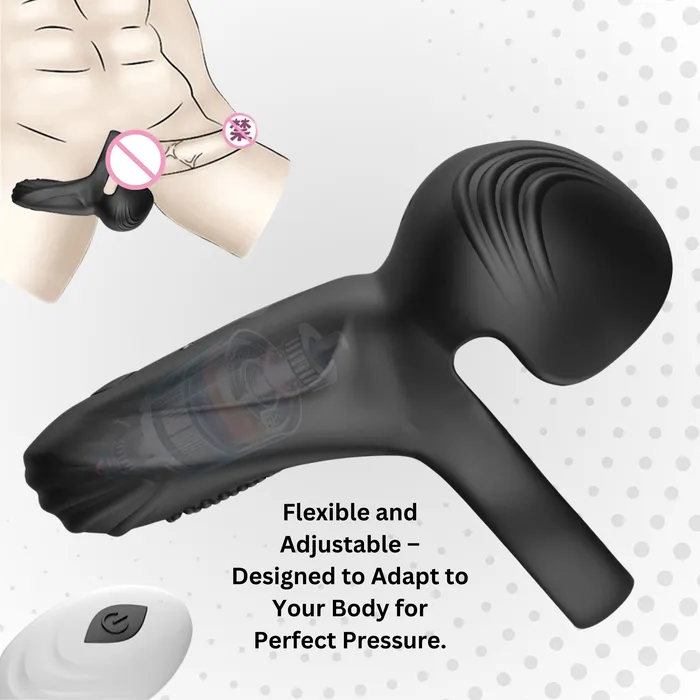 Bozatta Female Sex Toys AdultLuxe Ballsy Vibrator with Remote Control