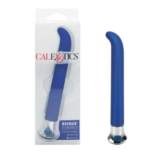 CalExotics 10Function Risqu G Blue Jal Enterprise Vibrators