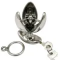 CC63 Openable Anal DilatorHeavy Anus Beads Lock CHASTITY CAGE CO Anal