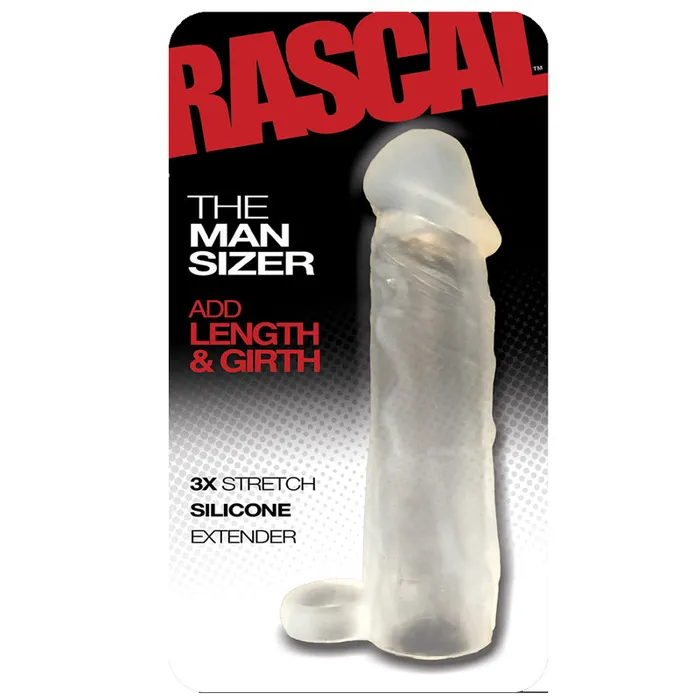 Channel 1 Releasing Dildos Rascal Meaty Cock Extender Clear