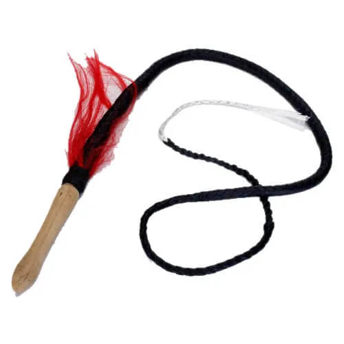 CHASTITY CAGE CO Crack It Loud Braided Whip Male Sex Toys
