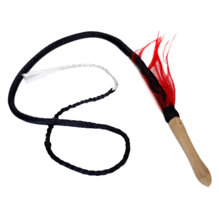 CHASTITY CAGE CO Crack It Loud Braided Whip Male Sex Toys