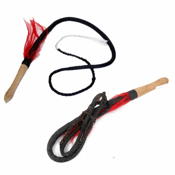 CHASTITY CAGE CO Crack It Loud Braided Whip Male Sex Toys