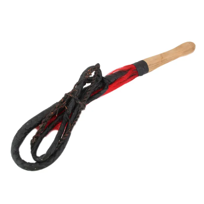 CHASTITY CAGE CO Crack It Loud Braided Whip Male Sex Toys