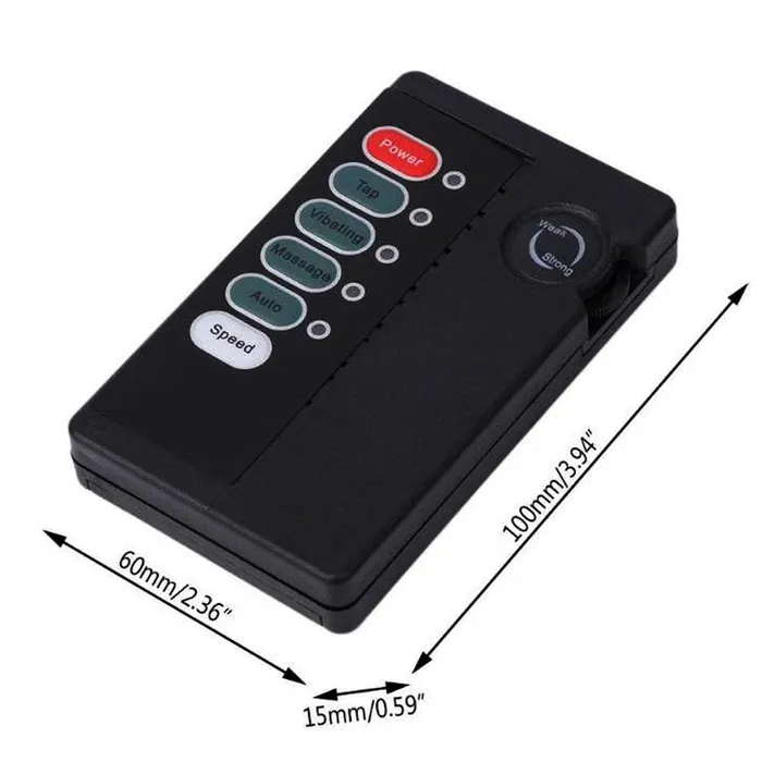 CHASTITY CAGE CO Handheld Portable Double Output Power Box Female Sex Toys