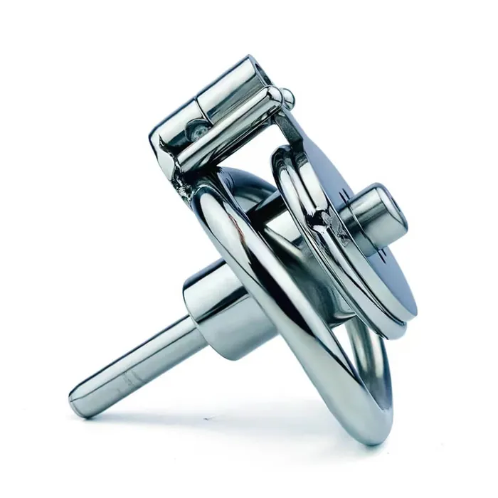 CHASTITY CAGE CO Male Sex Toys Double Screw Negative Chastity Cage With Catheter CHASTITY CAGE CO Male Sex Toys Double Screw Negative Chastity Cage With Catheter