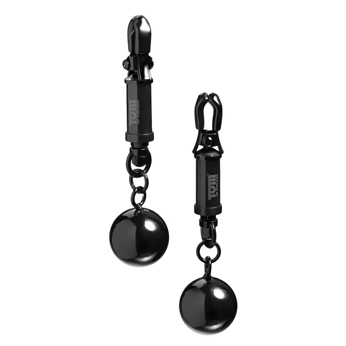 Couples Tom Of Finland Barrel Nipple Clamps Tom of Finland