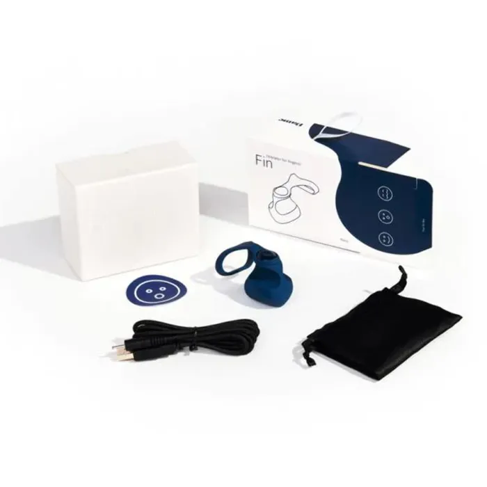Dame Products 73250 Fin 3 Speed Silicone Rechargeable Navy Dame Products Female Sex Toys Dame Products 73250 Fin 3 Speed Silicone Rechargeable Navy Dame Products Female Sex Toys