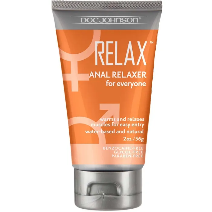 Doc Johnson Anal Doc Johnson Relax Anal Relaxer Black 2 Fl Oz Tube