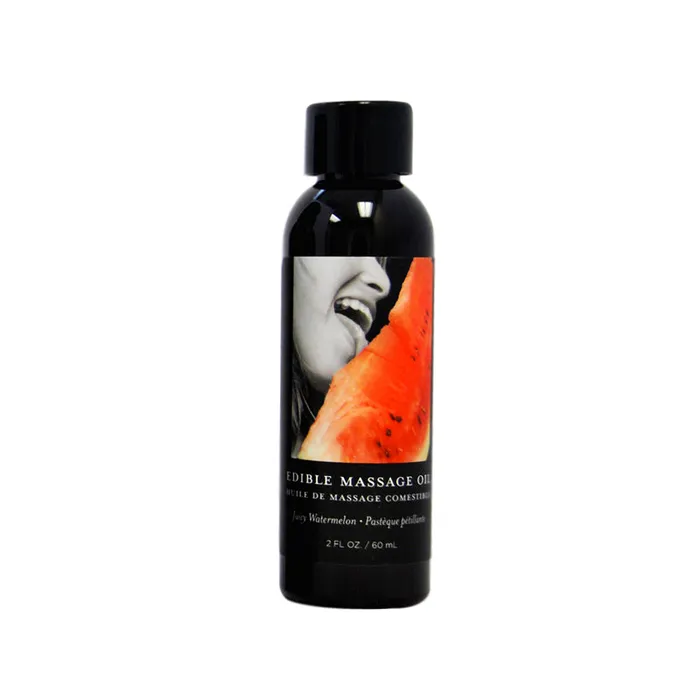 Earthly Body Couples Eb Edible Massage Oil Watermelon 2Oz
