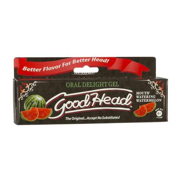Enhancers Doc Johnson Goodhead Oral Delight Gel Watermelon 4Oz