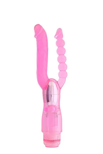 Female Sex Toys Adam Eve Signature Toys Adam Eve Dual Pleasure Vibrator Pink Tpr Jelly Vaginal Vibrator And Anal Beads Multispeed Waterproof Double Penetration Female Sex Toys Adam Eve Signature Toys Adam Eve Dual Pleasure Vibrator Pink Tpr Jelly Vaginal Vibrator And Anal Beads Multispeed Waterproof Double Penetration