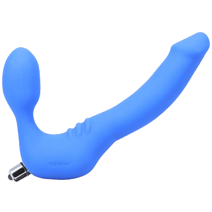 Female Sex Toys Strapless Slim Azure Medium Tantus