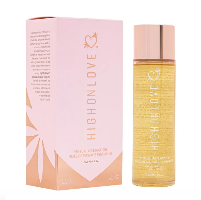High on Love Couples HighOnLove Sensual Massage Oil