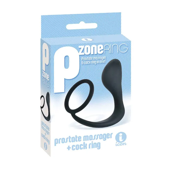Icon Brands Inc The 9quotS PZone Cock Ring Male Sex Toys