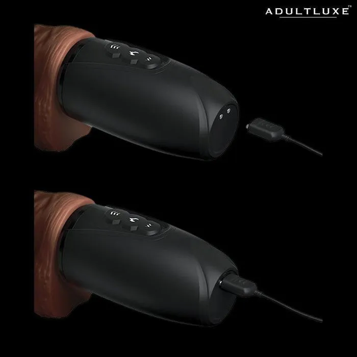 King Cock Plus Thrusting Warming Vibrating Dong Pipedream Products Dildos