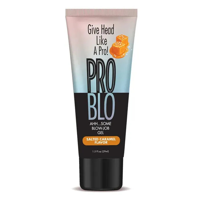 Little Genie Productions Enhancers Problo Oral Pleasure Gel Salted Caramel 15 Oz