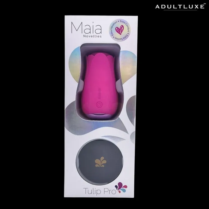 Maia Toys Female Sex Toys Tulip Pro Suction Rechargeable Vibe