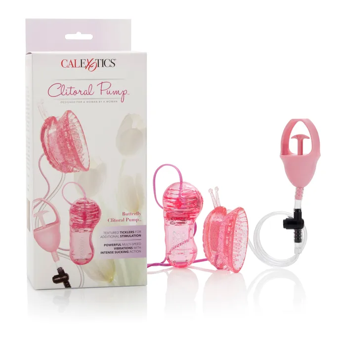 Male Sex Toys CalExotics Butterfly Clitorial Pump