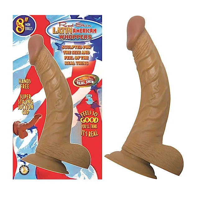 Nasstoys Dildos Latin Amer Whopper 8In Dong WBalls